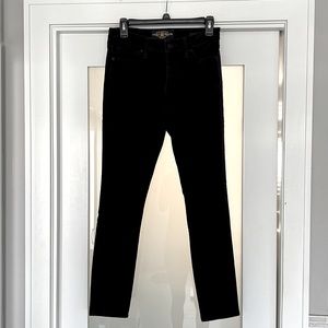 Lucky Brand Black Velvet “Ava” Skinny Pants